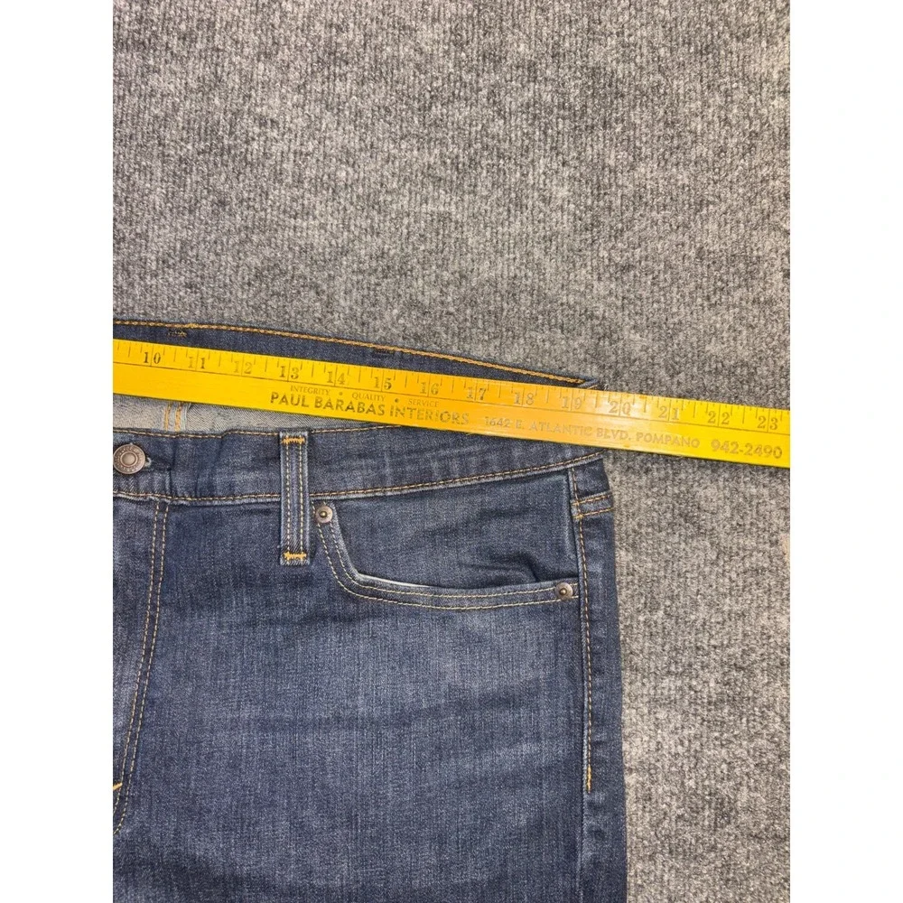 Levi's 511 Jeans Men's 40x30 Blue‎ Denim Medium Wash Red Tab Boho Straight Leg
